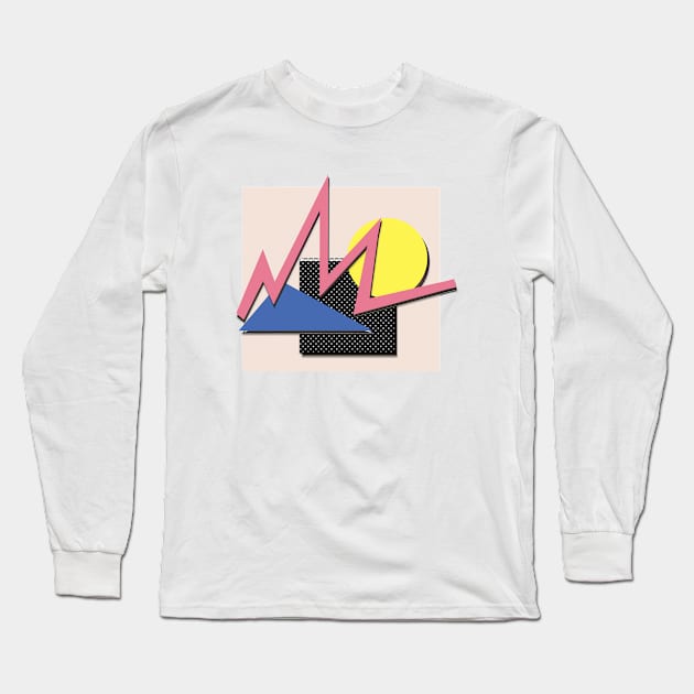 MEMPHIS #9 Long Sleeve T-Shirt by RickTurner